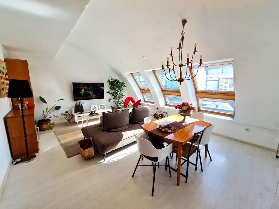 Apartamento Deluxe Vistas Al Mar Burela Bagian luar foto