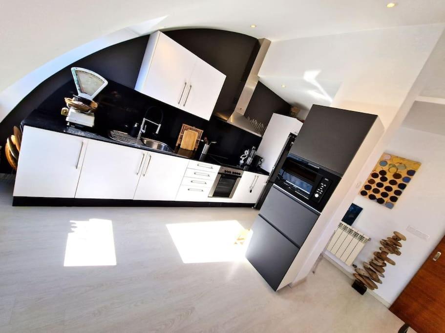 Apartamento Deluxe Vistas Al Mar Burela Bagian luar foto