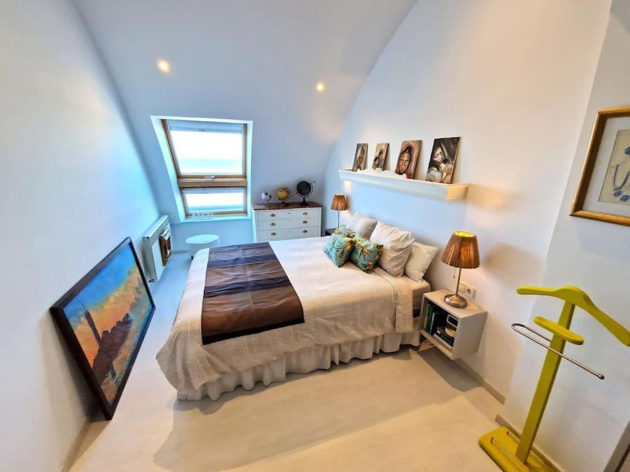 Apartamento Deluxe Vistas Al Mar Burela Bagian luar foto