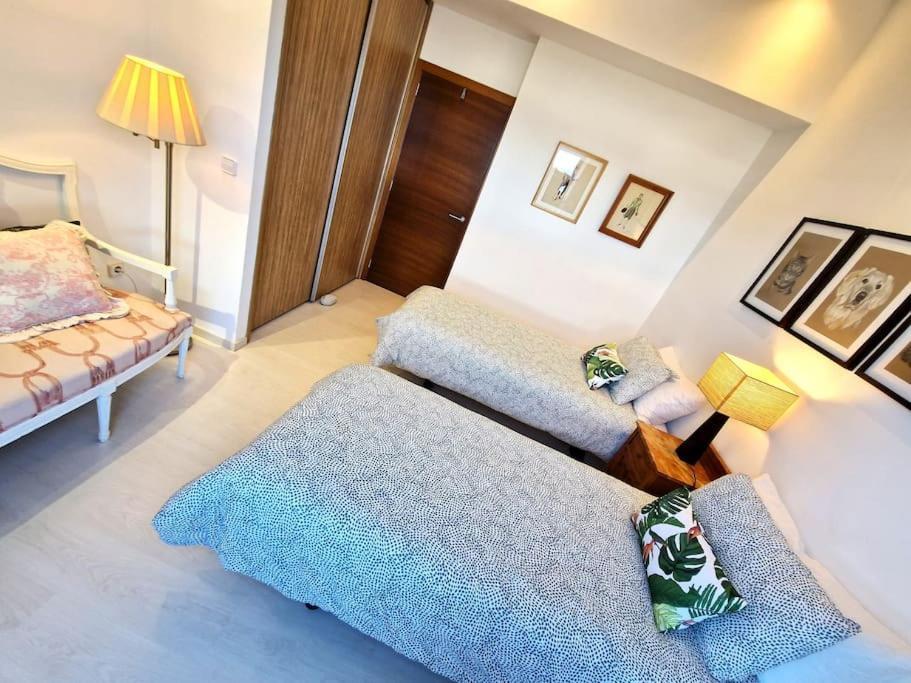 Apartamento Deluxe Vistas Al Mar Burela Bagian luar foto